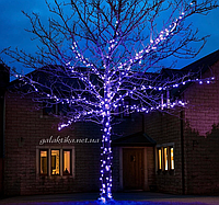 Гирлянда Уличная нить | String Light Prof | 10 метров | 100 led Синий, Черный