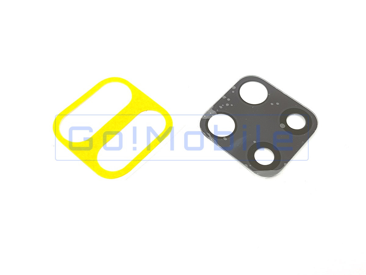 Скло камери Xiaomi Redmi Note 9S, Redmi Note 9 Pro Max, Redmi Note 9 Pro чорне, фото 1