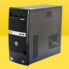 Комп'ютер HP Compaq 500B MT (Core 2 Duo E5800 (3.2 ГГц), 4 ГБ ОП DDR3, 250 HDD, Windows 7)