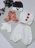 Дитячий карнавальний костюм Сніговика, Сніговик, фото 3