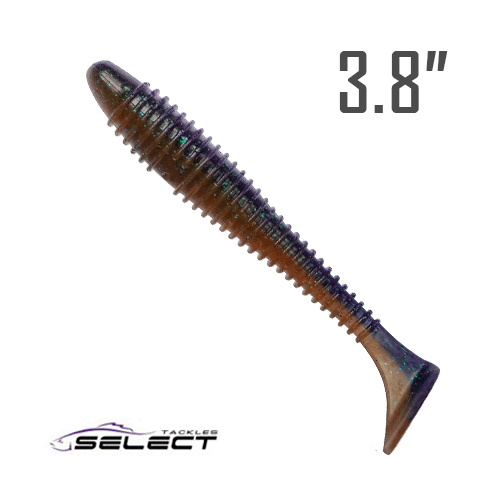 Fatfish 3.8" (97 мм) 5 шт. Силікон Select 206