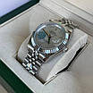 Годинник Rolex Datejust Diamond 40 mm Silver-Grey преміального ААА класу, фото 8