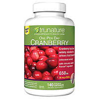 Экстракт Клюквы Пакран 650 мг trunature Pacran Cranberry, для поддержки мочевого пузыря, 140 шт. США