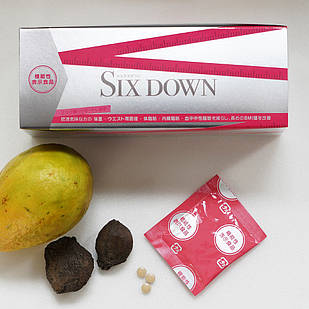 Ginza Tomato Six Down DIET SUPPLEMENT Для спалювання нейтрального жиру, 30 пакетів по 3 таблетки на 30 днів
