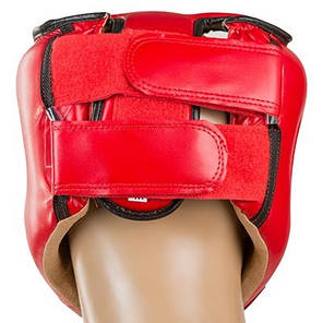 Шолом для боксу червоний Everlast Flex розмір S, фото 2