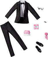 Одяг для Кена Наряд нареченого Барбі Barbie Bridal Outfit for Ken Doll with Tuxedo Fashion Pack GHX74