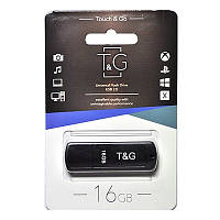 Флеш-накопитель USB 16GB T&G 011 Classic Series Black (TG011-16GBBK)