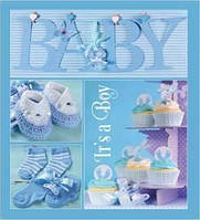 Фотоальбом EVG 20sheet Baby collage Blue w/box (UA)