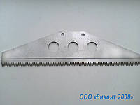 Ножи зубчатые для "flow-pack" 250х65х2,7 мм. от ФУА "Эло-Пак" Гамма А