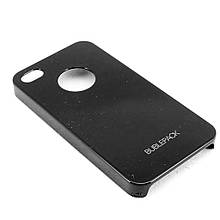 Чохол-накладка для iPhone 4/4S, пластиковий, Buble Pack, Чорний /case/кейс /айфон