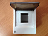 Корпус пластиковий зовнішній 4 модулі з кришкою IP 20, фото 2