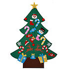 Дитяча ялинка на стіну з іграшками Chrismas Free + Подарунок Гірлянда Нитка "Ялинка", від мережі, 4 м, Теплий білий, фото 4