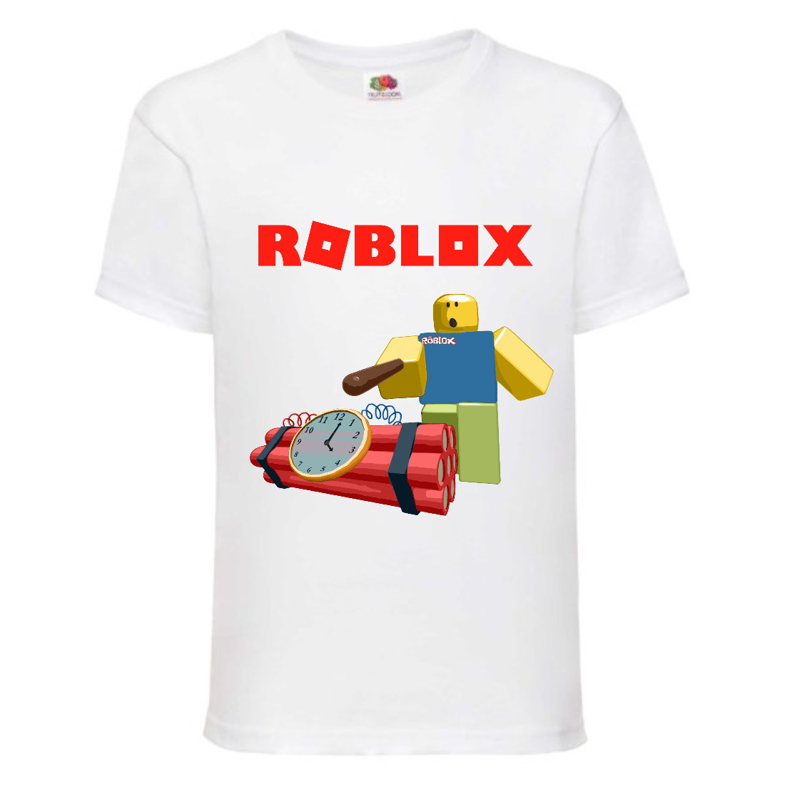 Футболка з принтом "Онлайн-гра комп'ютерна Roblox (Роблокс)" Push IT
