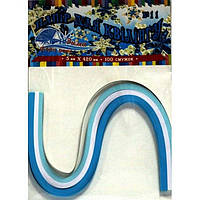 Папір для квілінгу №11 Зима 5мм*420мм 3 кольори Рюкзачок