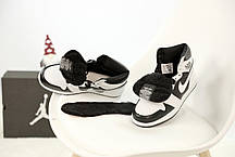 Зимові кросівки Nike Air Force Black з хутром, чоловічі кросівки. ТОП Репліка ААА класу., фото 2