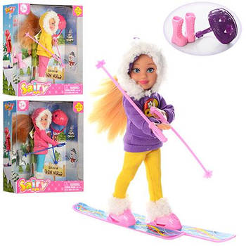 Лялька DEFA 8310_1 жовта толстовка