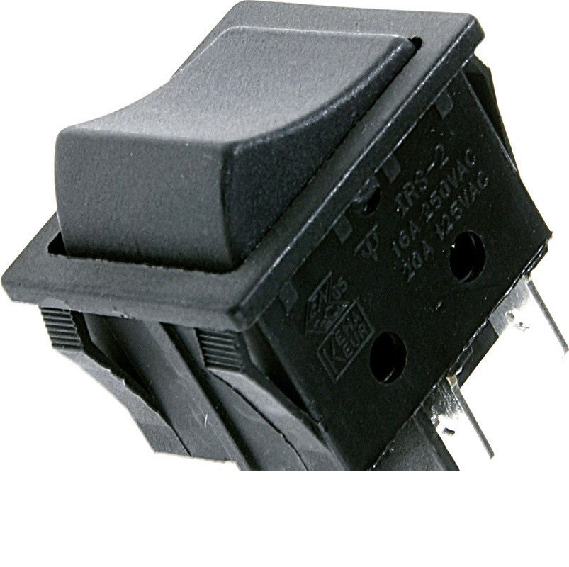 Перемикач ASW-17-202 ON-ON, 6 pin, 12V, 35А, чорний
