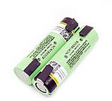 Акумулятор для пайки Panasonic Liitokala NCR18650B 3400mAh 3.7 V (з пелюстками) Зелений, фото 4