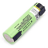 Акумулятор для пайки Panasonic Liitokala NCR18650B 3400mAh 3.7 V (з пелюстками) Зелений, фото 5