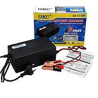 Автомобільний зарядний пристрій 5А 12В UKC зарядка для акумулятора від розетки 220В, фото 3