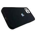 Чехол Silicone case full iPhone 13 Pro Max Black, фото 2