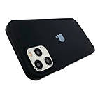 Чехол Silicone case full iPhone 13 Pro Max Black, фото 4