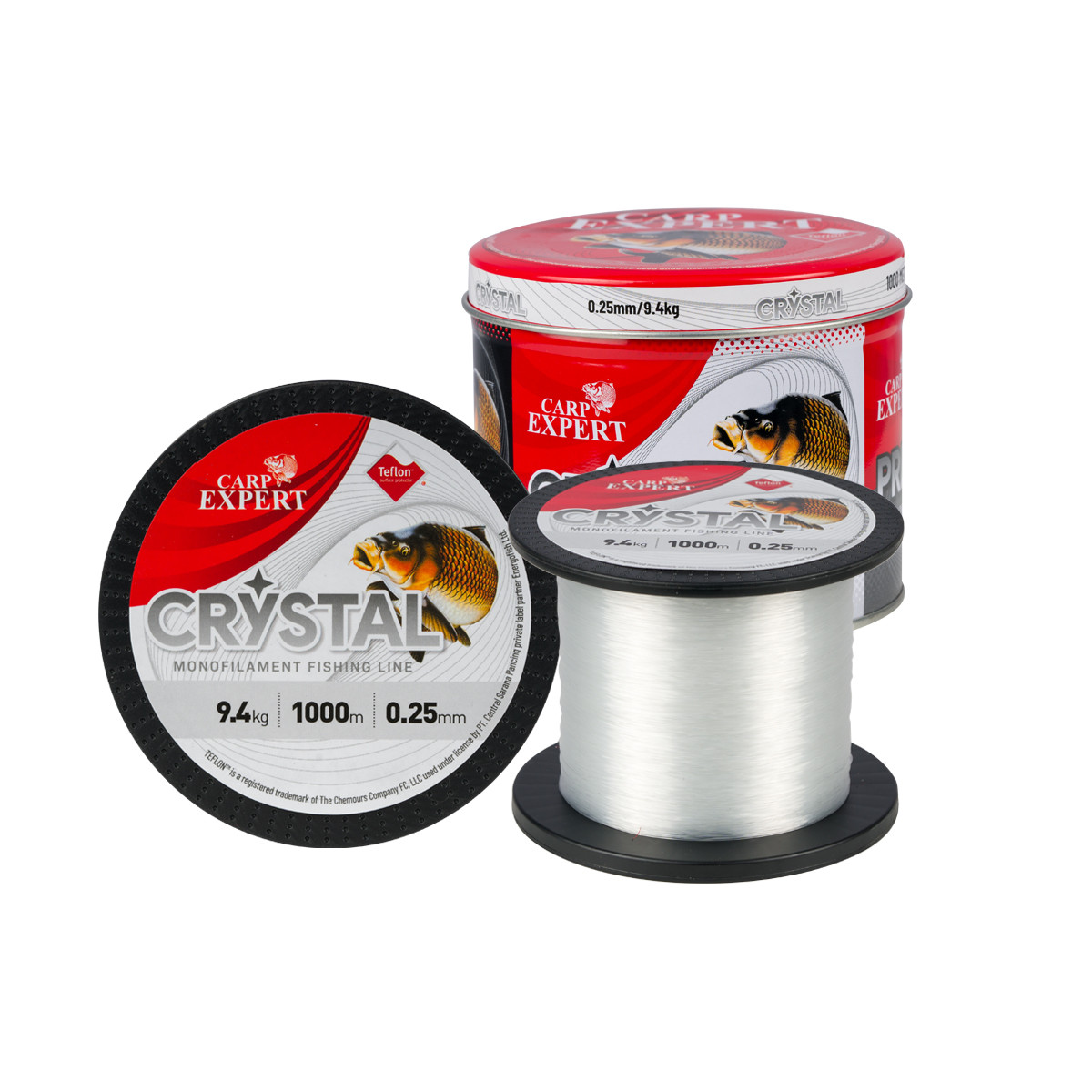 Жилка Carp Expert Crystal Teflon 1000 м 0.25 мм 9.4 кг