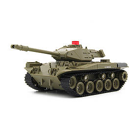 Радіокерована модель бойового танка M41 «Уокер Бульдог» (U. S. M41A3) в масштабі 1/30. HULNA HL-Q85