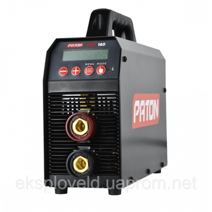 Інвертор зварювальний PATON PRO-160 DC ММА / TIG Цифровий + Кейс