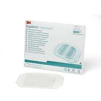 Tegaderm Absorbent 14,9x15,2см - Пов'язка абсорбуюча акрилова (прозора)