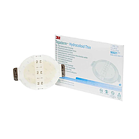 Tegaderm Hydrocolloid Thin 7x9см - Гидроколлоидная повязка тонкая, овал с адгезивным краем