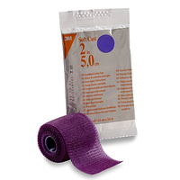 Soft Сast 5см х 3.6м - Полужесткий бинт (Фиолетовый)