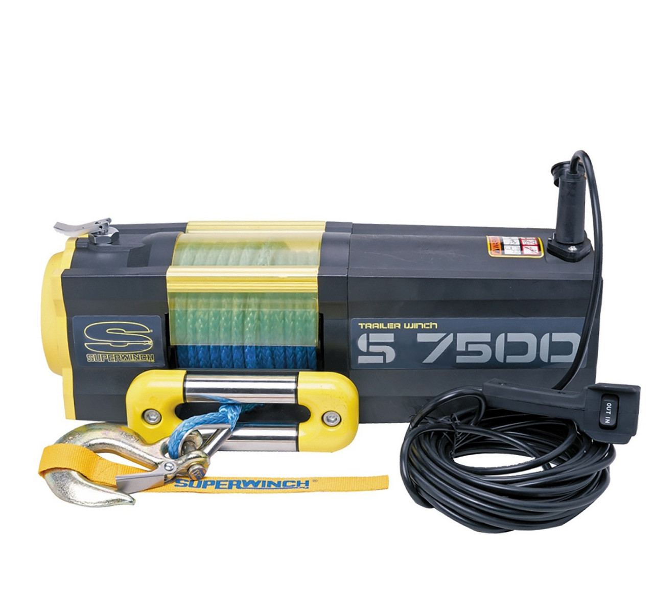 Синтетична канатна лебідка Superwinch S7500SR 12В