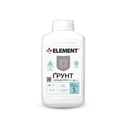 Грунт-концентрат 1:4 Element 1л, фото 1
