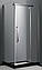 Душова кабіна Veronis KN-8-11 120х80х190 прозоре скло, без піддона, фото 2