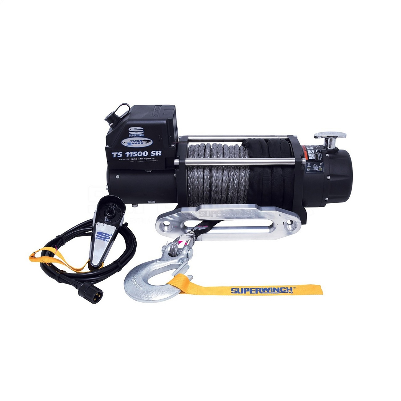 Синтетична лебідка Superwinch Tiger Shark 11500SR 12V