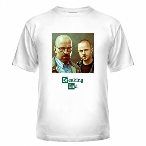 Футболка чоловіча Breaking Bad, У всі тяжкі, Хайзенберг (Гейзенберга)