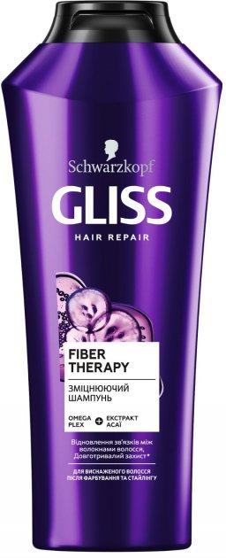 Шампунь Gliss Kur "Fiber Therapy" (400мл.)