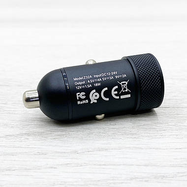 Автомобільний пристрій HOCO Z32A 18W 4A 1USB, фото 2