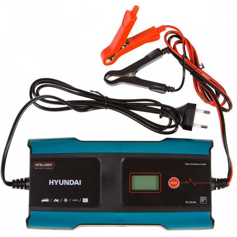 Автомобільний зарядний пристрій HYUNDAI для акумуляторів HY 810 .