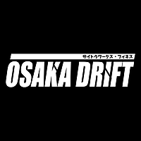 Osaka Drift наклейка на авто 20*6см