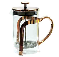 Френч-пресс Медь-стайл 800 мл стекло заварник чая и кофе