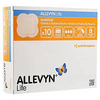 Cиликоновая губчатая повязка ALLEVYN Life Smith&Nephew 15.4x15.4 см