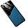 Бізнес чохол бампер GENEROUS для Realme C3 зі скла і штучної шкіри, фото 3