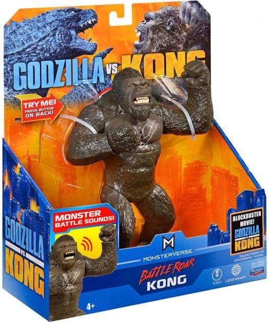 Ігровий набір Godzilla vs Kong КОНГ ДЕЛЮКС з ефектами 17см., фото 1