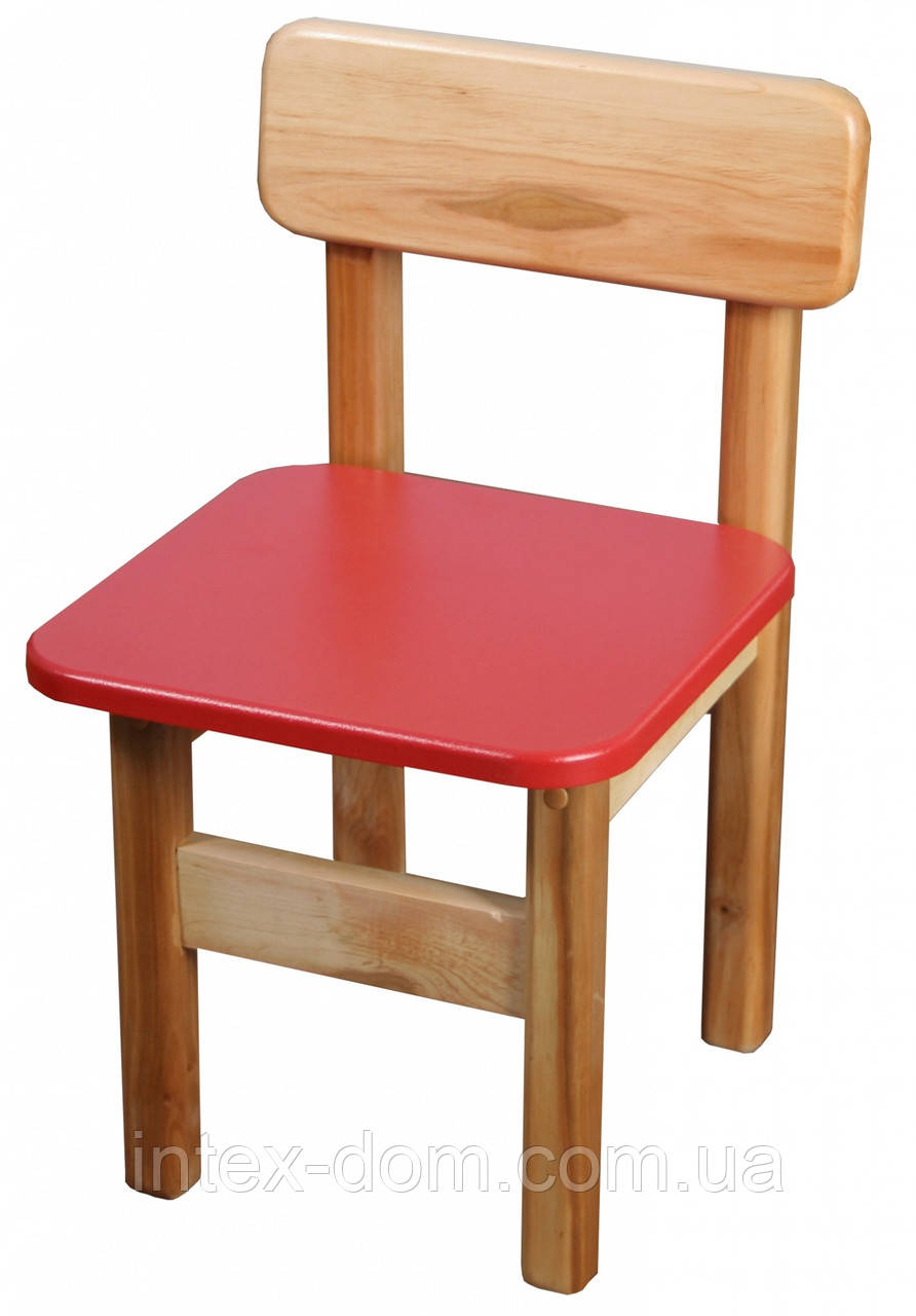 Стілець дерев'яний Фінекс (червоний), фото 1