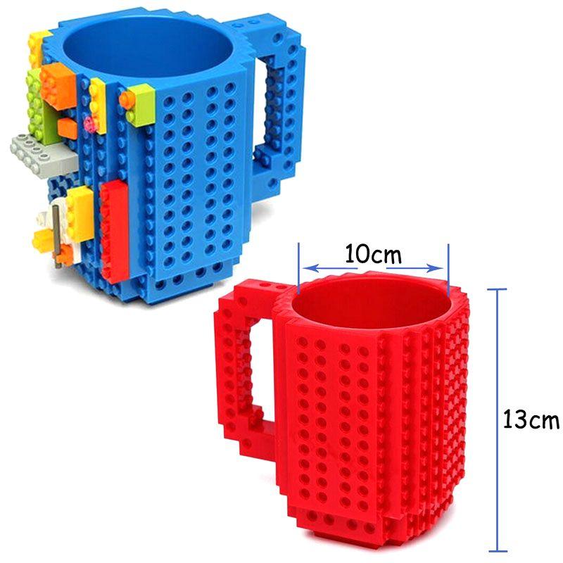 Кружка-конструктор Lego 350мл Синий - фото 3 - id-p1515354278