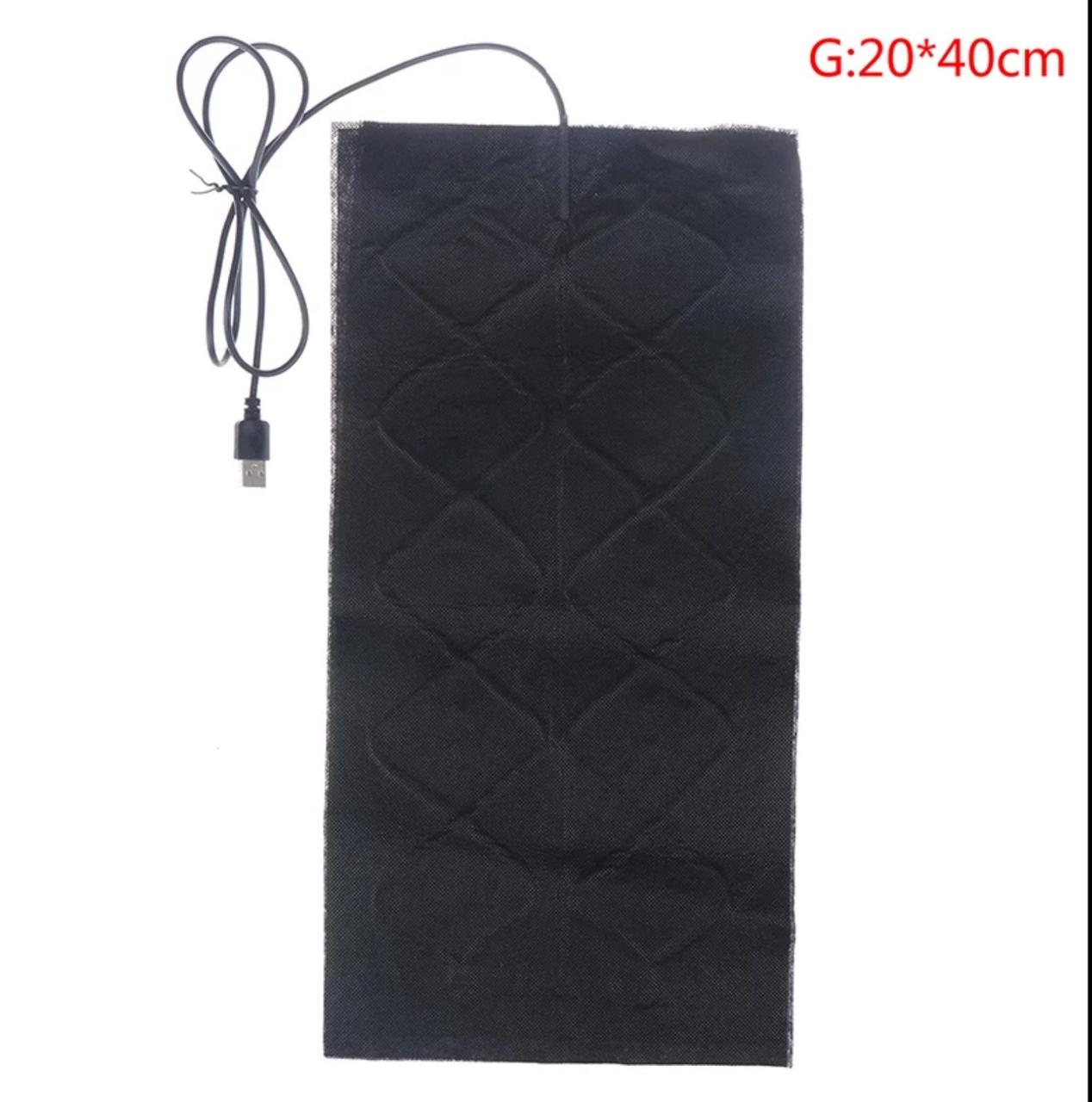 Електричні грілки USB для взуття, одягу, дитячої коляски 20*40 см, фото 1