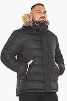 Зимова чоловіча куртка Braggart Aggressive — 49868 чорний