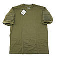 Футболка американський стиль з кишенями (Olive) 00121B, фото 3